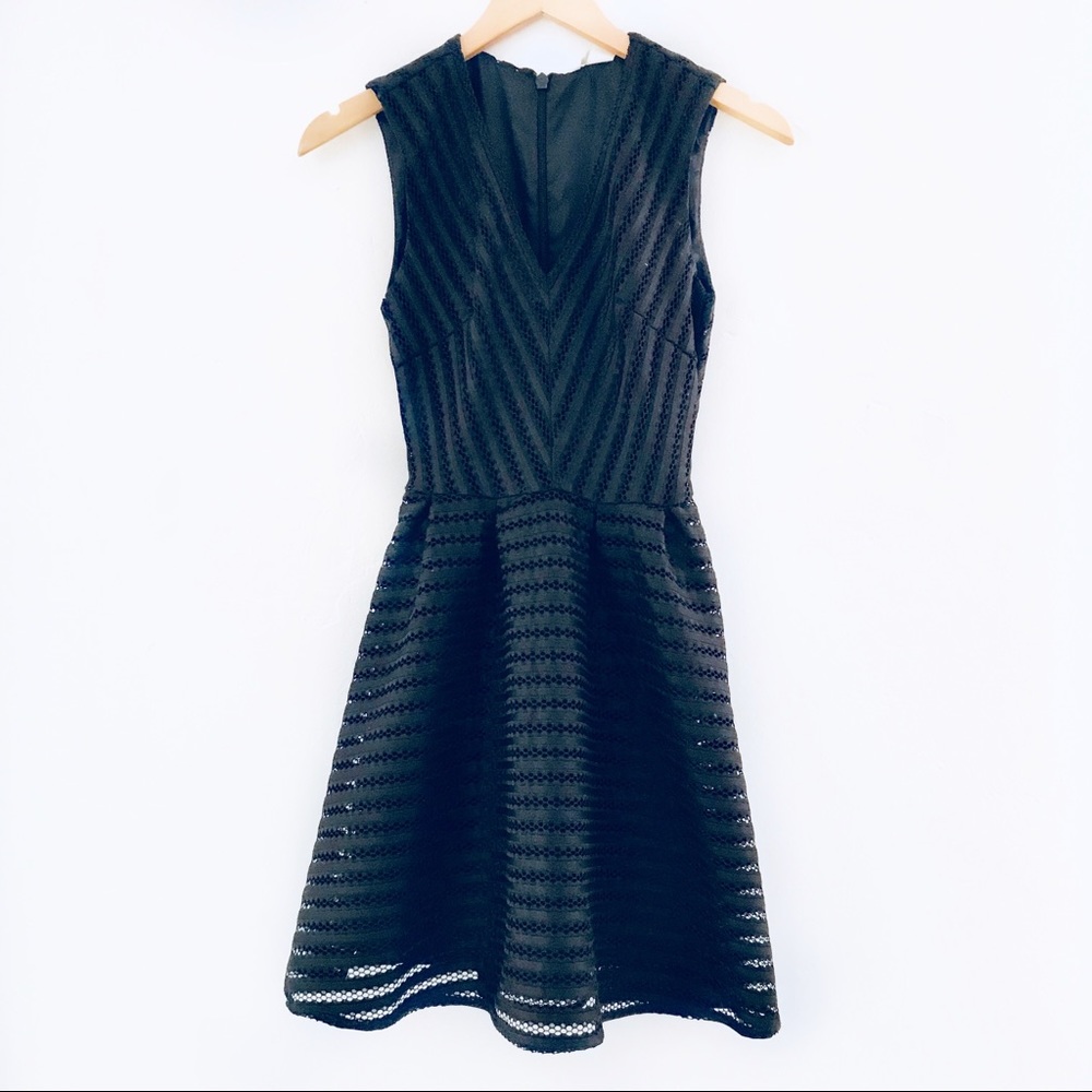 ❌SOLD❌NWOT Black Formal Skater Dress Size 2